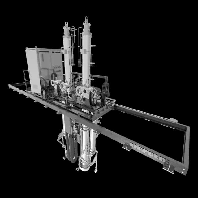 On-Spot-Anlage für Kesselwagen