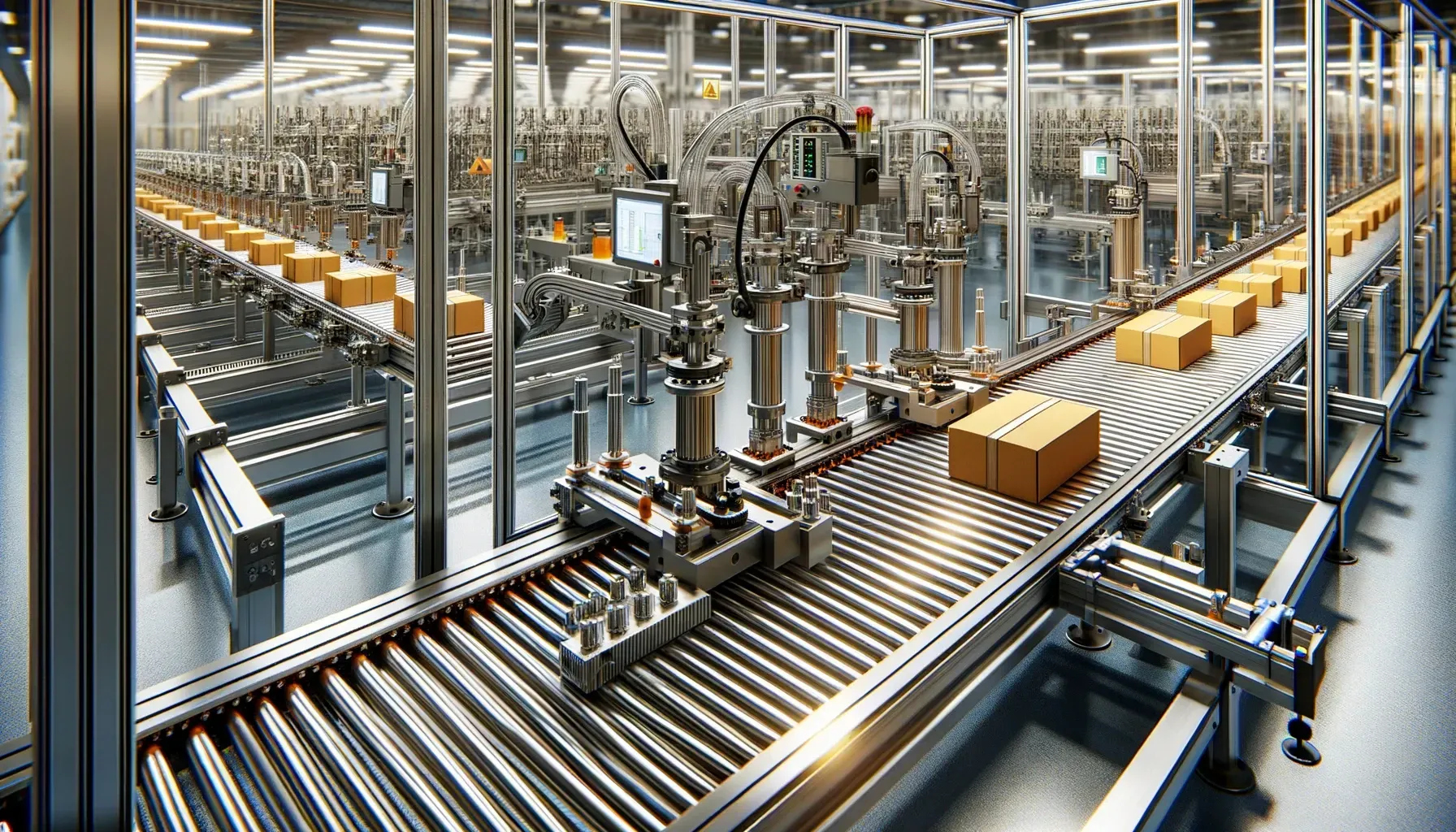 Automatisierte&nbsp;Verpackungslinie