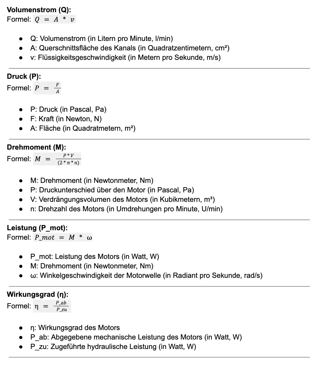 Formeln zur Berechnung des Hydraulikmotors.webp